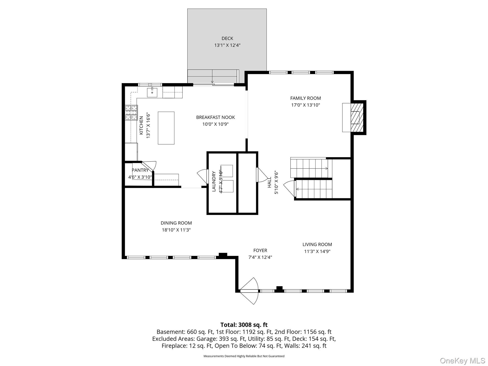 40 Bellefair Road Rye Brook, NY 10573 - Photo 41 of 43 Floor plan