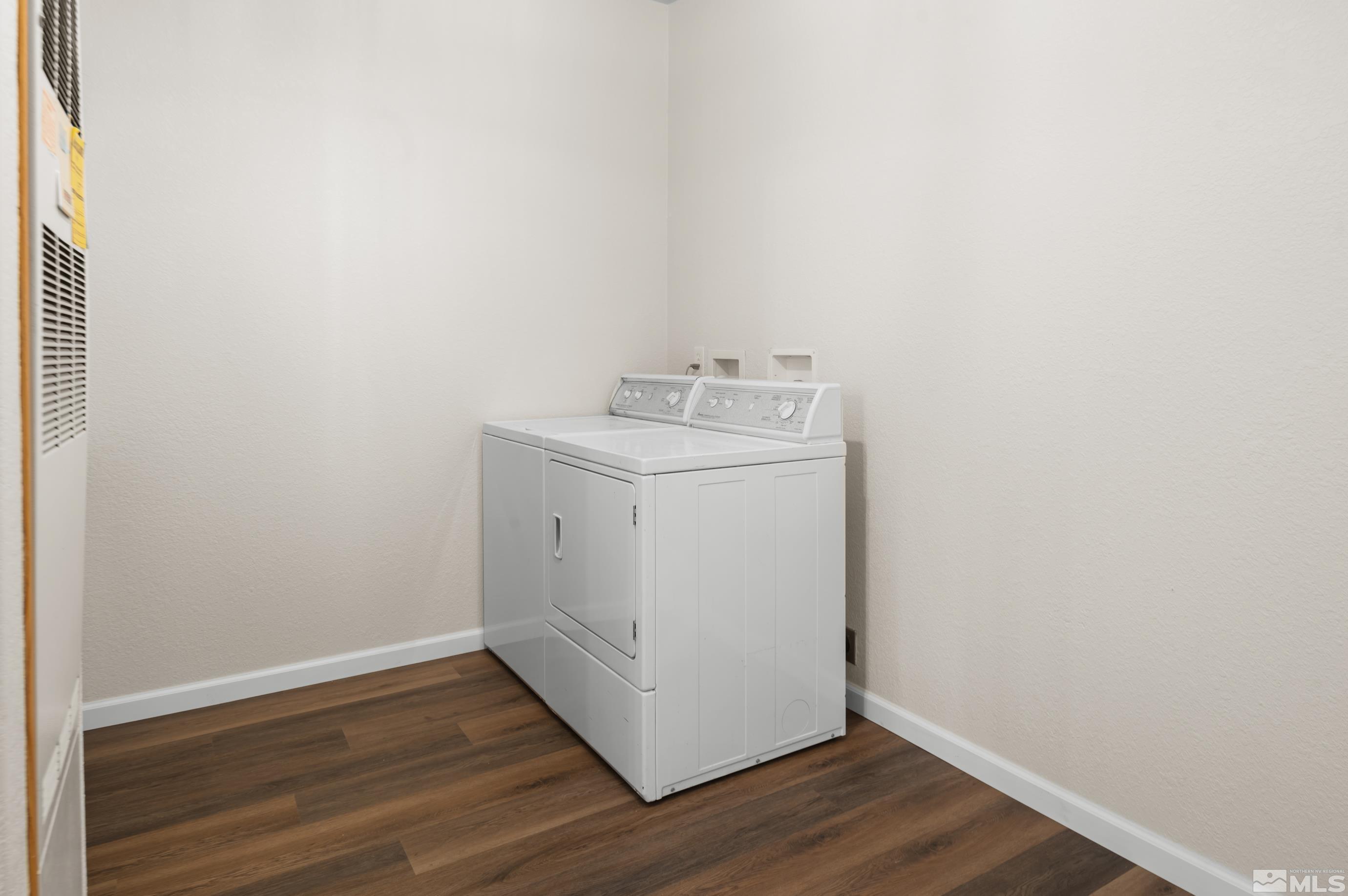 10 Rodeo Drive Reno, NV 89508 - Photo 24 of 37 a utility room with wooden floor washer and dryer