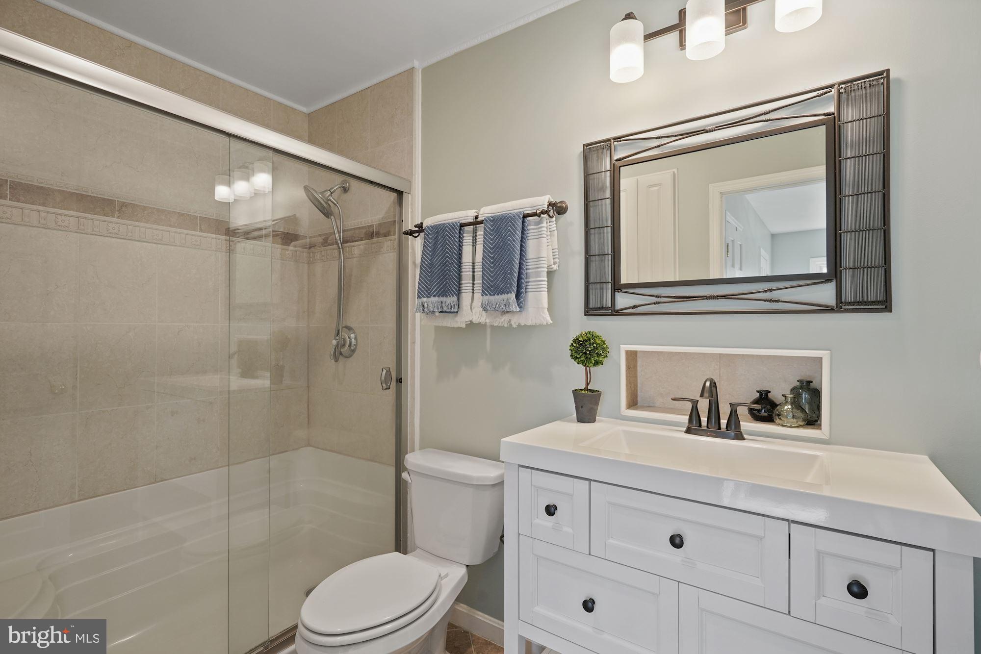 7132 Sontag Way Springfield, VA 22153 - Photo 30 of 53 Newly renovated Master bathroom