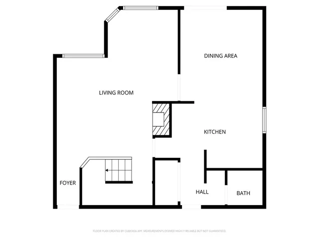 a picture of a floor plan