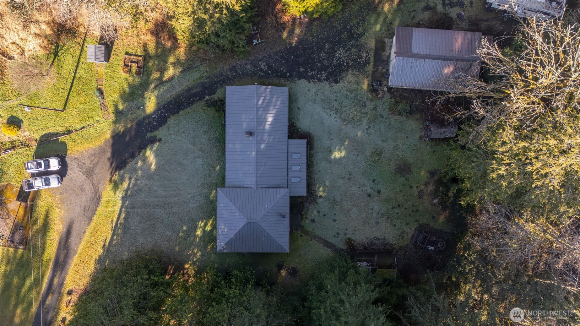 371 Pigeon Springs Road Onalaska, WA 98570 - Photo 5 of 39 an aerial view of residential houses with outdoor space