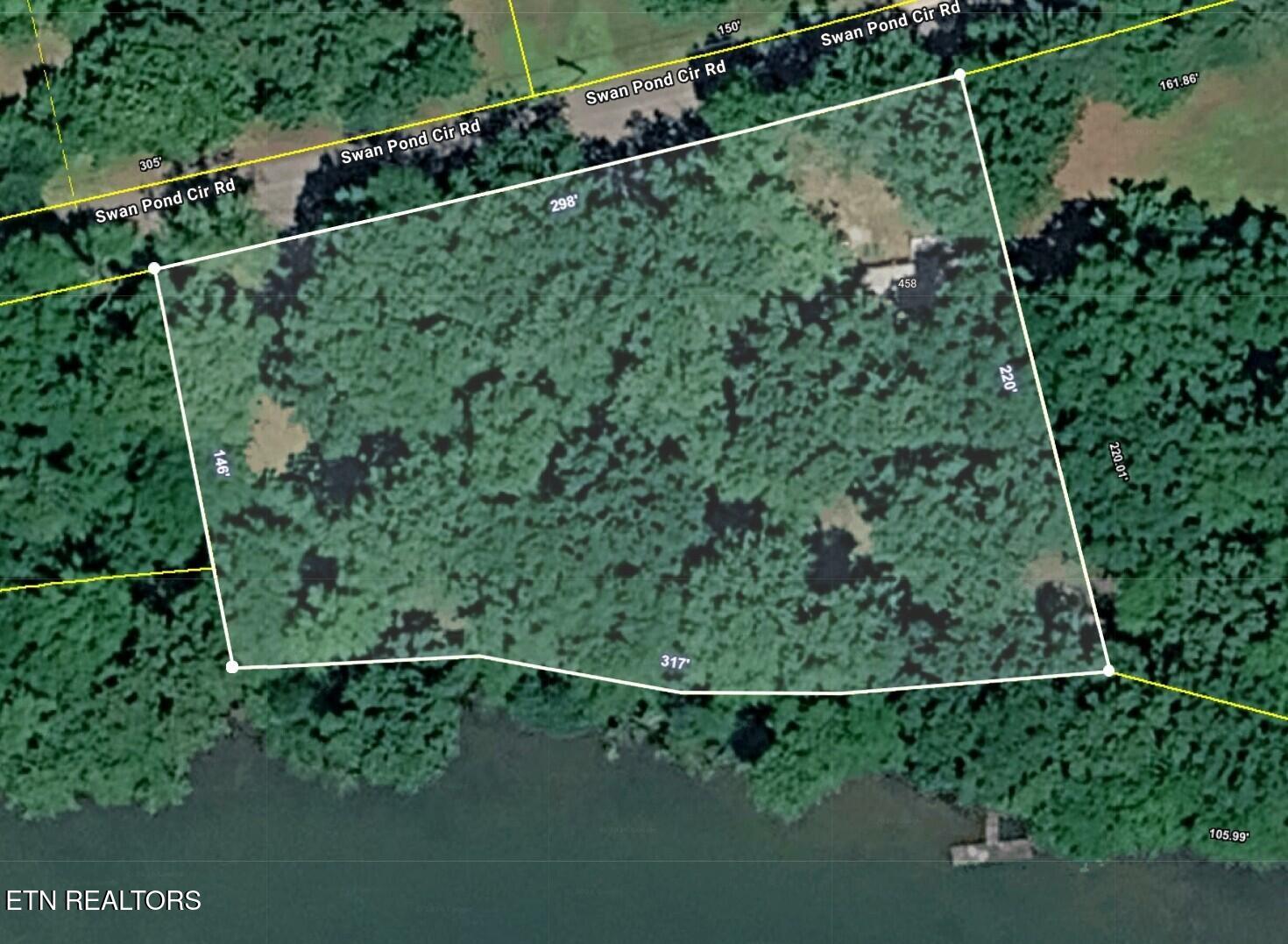440 Swan Pond Cir Road Harriman, TN 37748 - Photo 4 of 17 AerialViewTaxMap