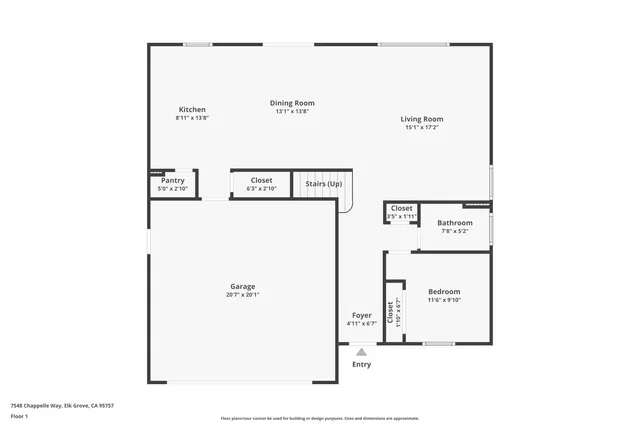 $709,000 | 7548 Chappelle Way, Elk Grove, CA 95757