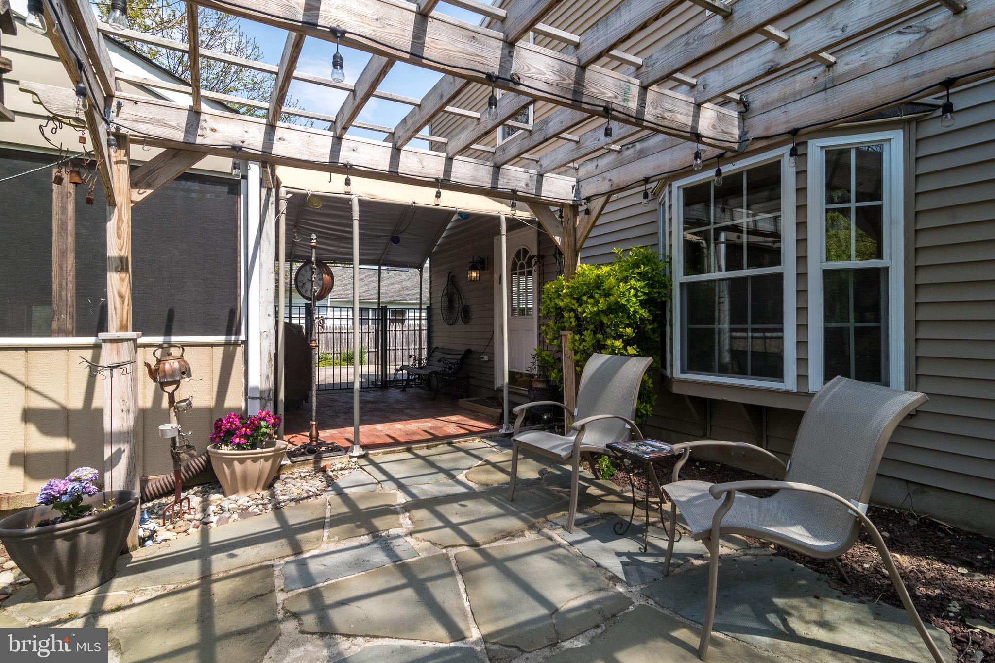 407 Norfolk Road Flourtown, PA 19031 - Photo 46 of 47 Backyard Portico and Patio