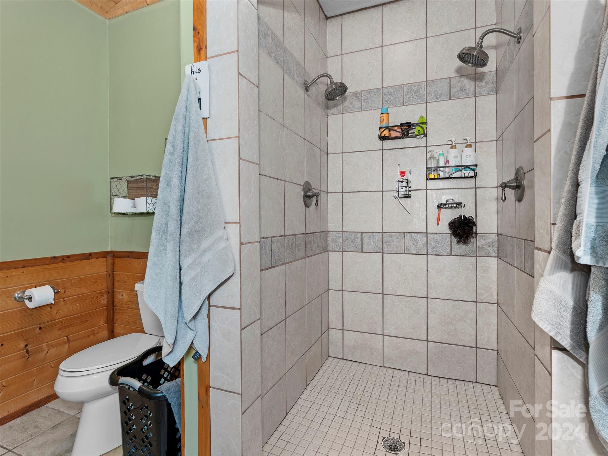25 Dawn Valley Road Waynesville, NC 28785 - Photo 18 of 46 a bathroom with a shower
