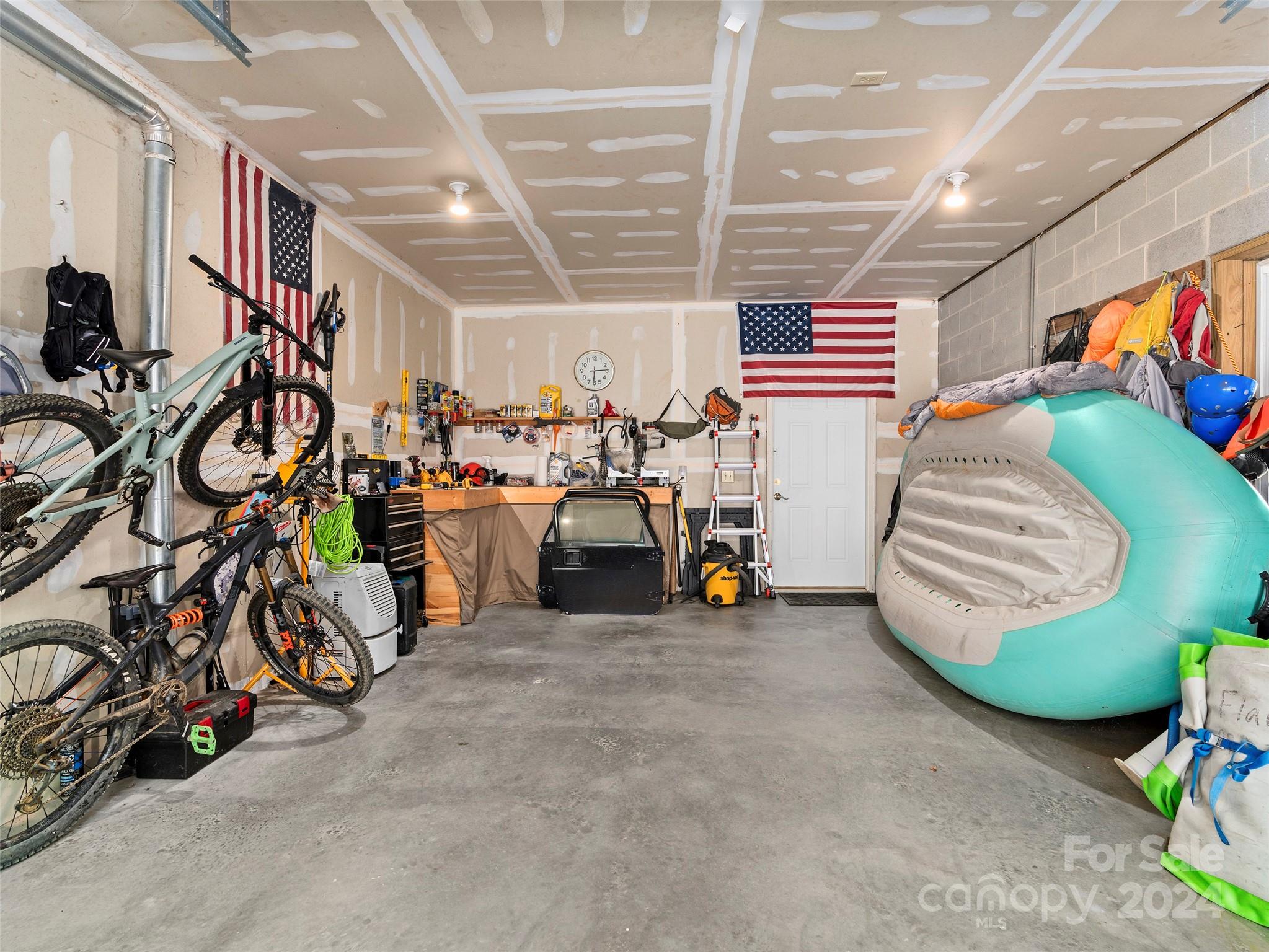 25 Dawn Valley Road Waynesville, NC 28785 - Photo 27 of 46 a view of a room with gym equipment