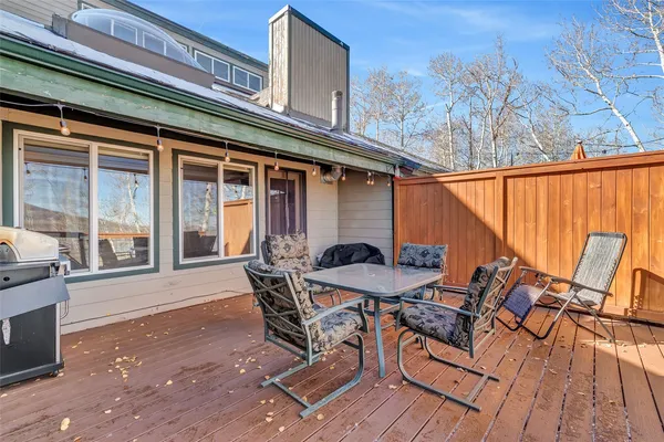 a view of outdoor space with seating area