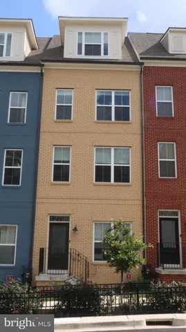 a front view of a building