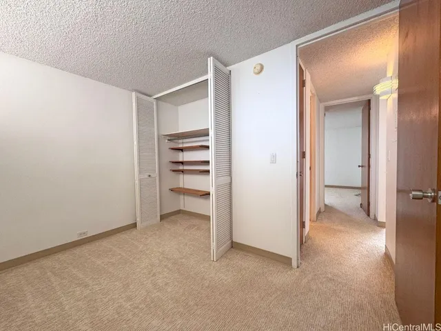 a view of closet area