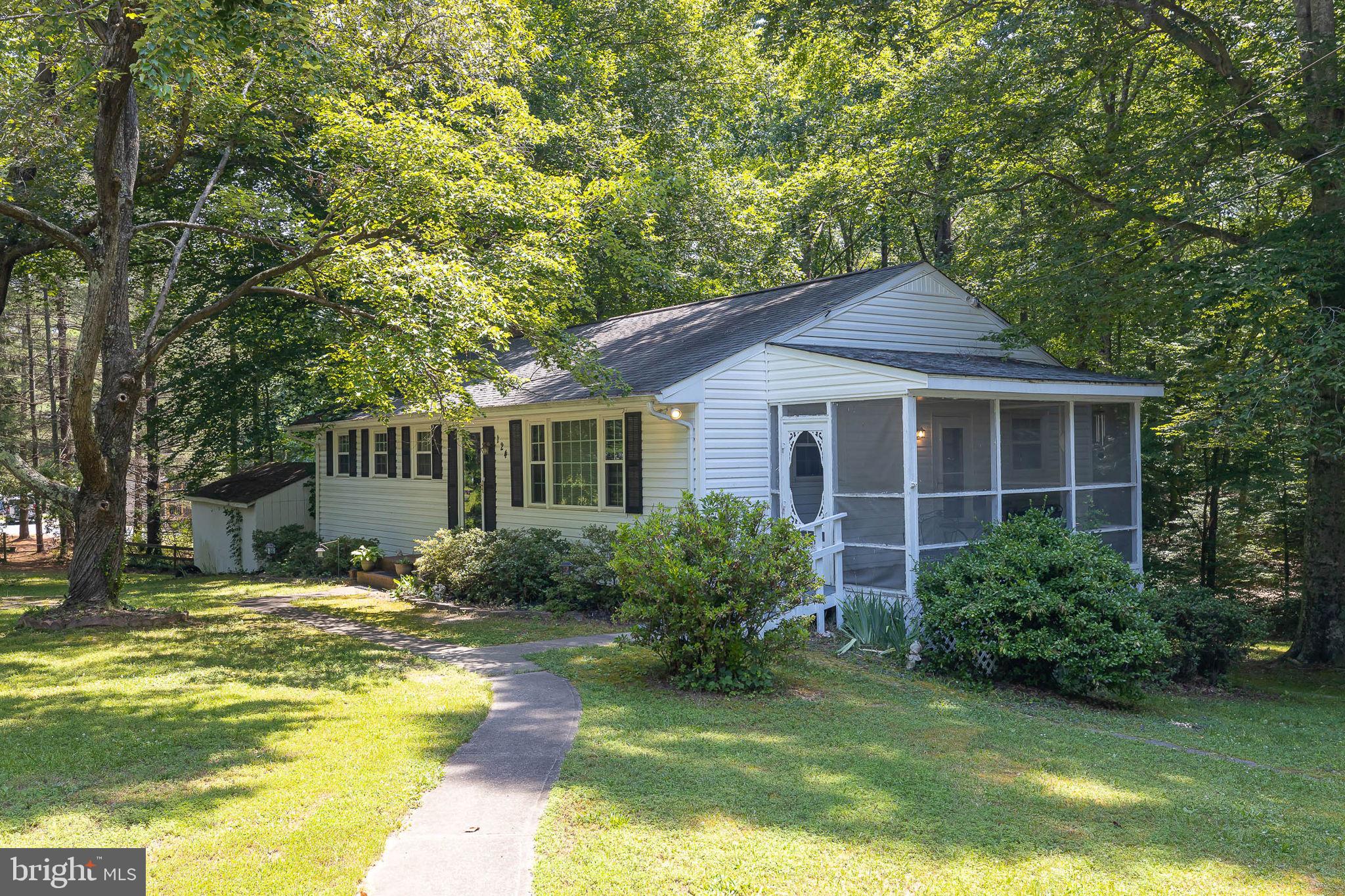 124 Potomac Run Road Fredericksburg, VA 22405 - Photo 3 of 39 Side Screened In Porch
