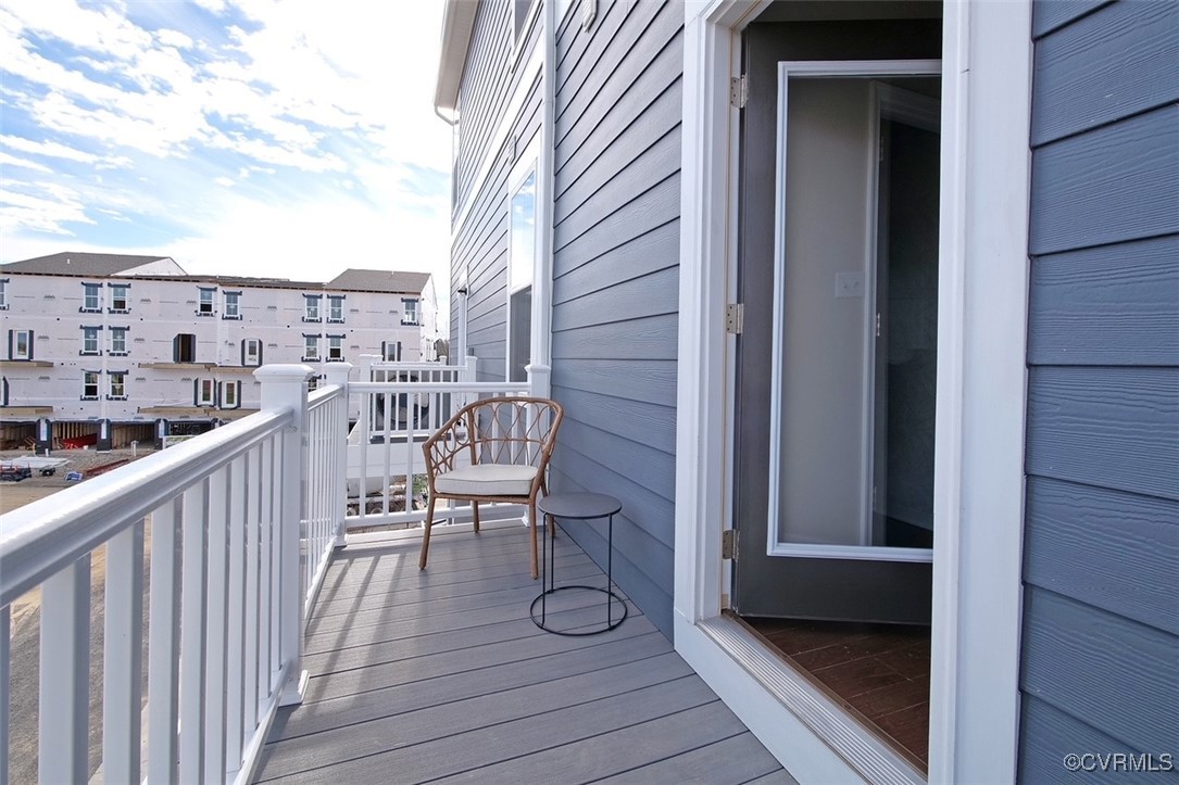 7304 Hancock Towns Lane, Unit A4 Chesterfield, VA 23832 - Photo 17 of 20 a view of balcony and deck