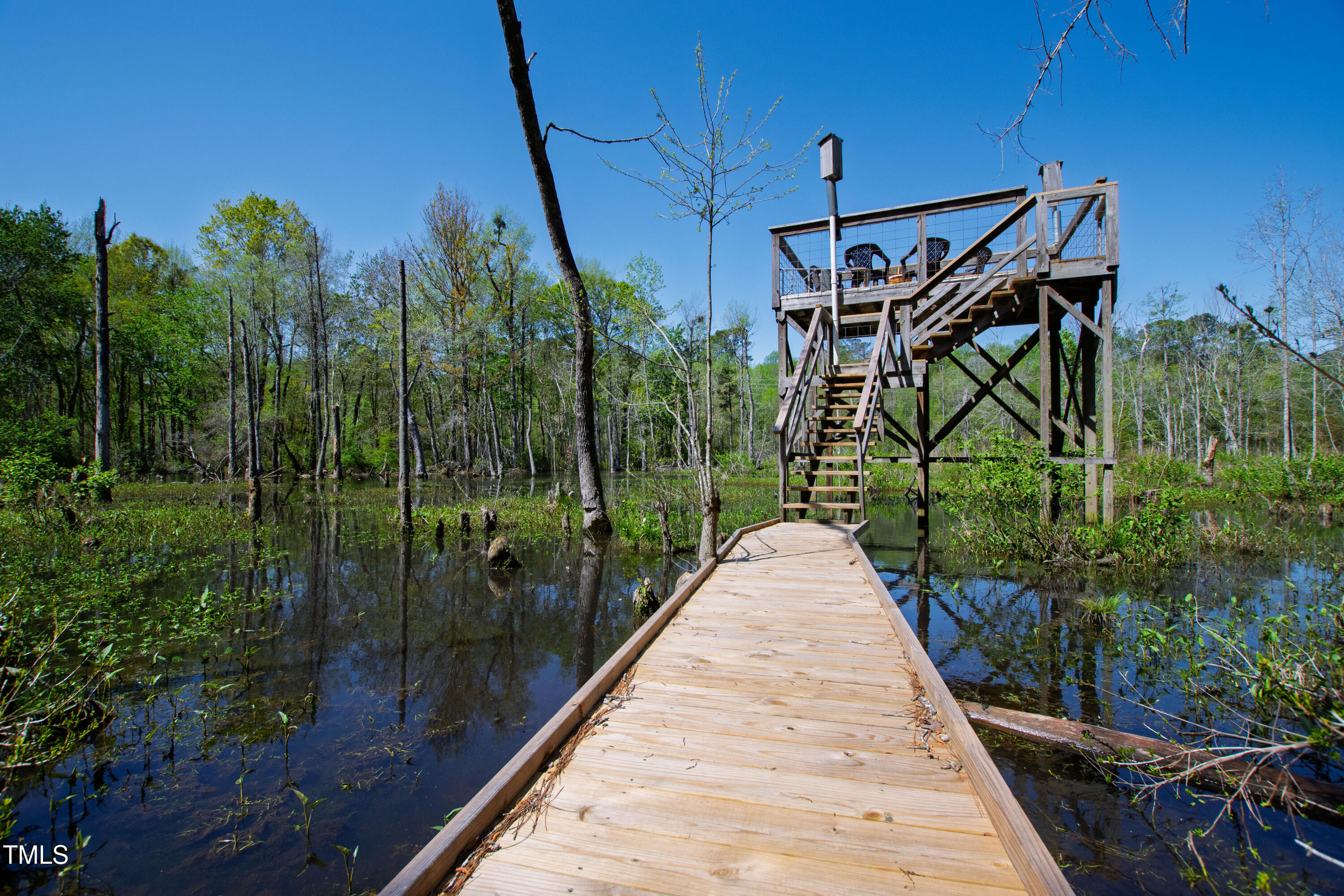 2451 Brick Mill Road Erwin, NC 28339 - Photo 89 of 101 Elevated Deck With Panoramic Views