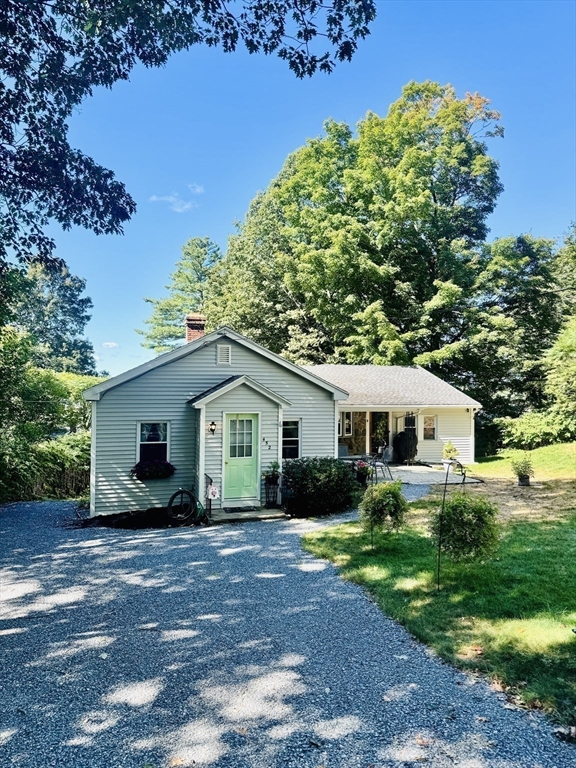 452 Hollis Road Lunenburg, MA 01462 - Photo 6 of 25 a front view of house with yard and green space
