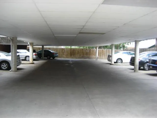 a view of parking area