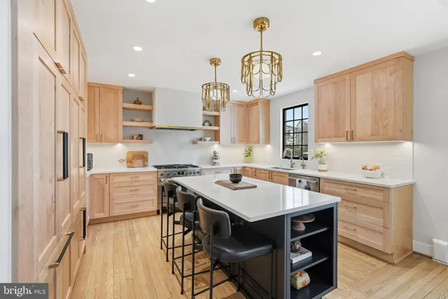 a bedroom with furniture and a rug