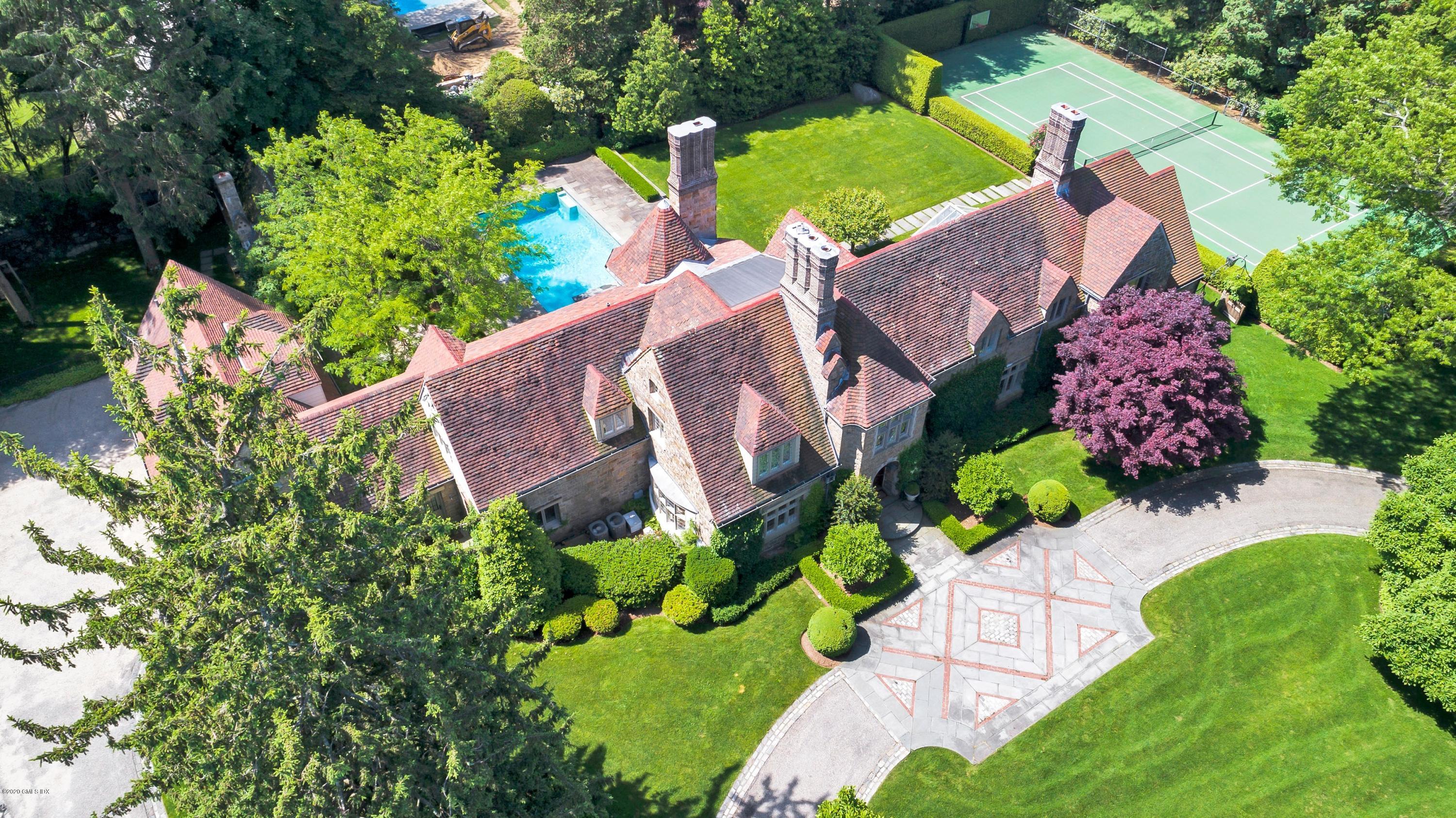 2 Broad Road Greenwich, CT 06830 - Photo 3 of 39 an aerial view of a house