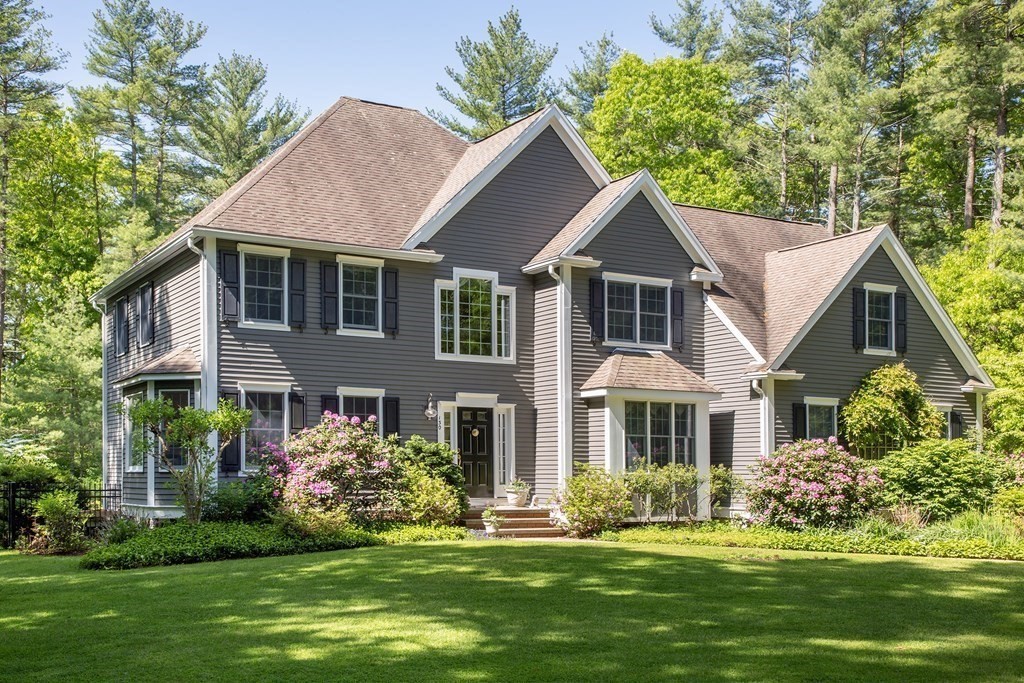 130 Union Bridge Road Duxbury, MA 02332 - Photo 1 of 33 a front view of house with yard and green space