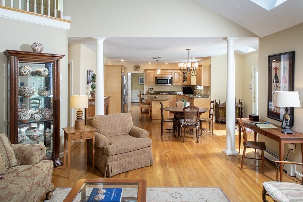 130 Union Bridge Road Duxbury, MA 02332 - Photo 14 of 33 a living room with furniture and wooden floor
