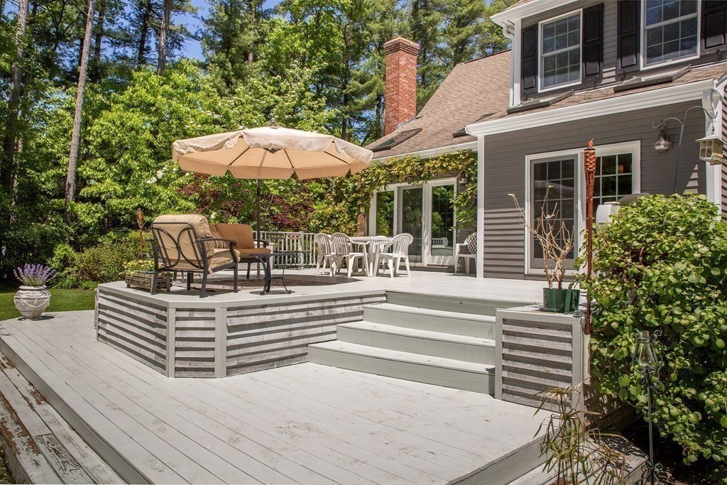 130 Union Bridge Road Duxbury, MA 02332 - Photo 23 of 33 a view of a chair and tables in the patio