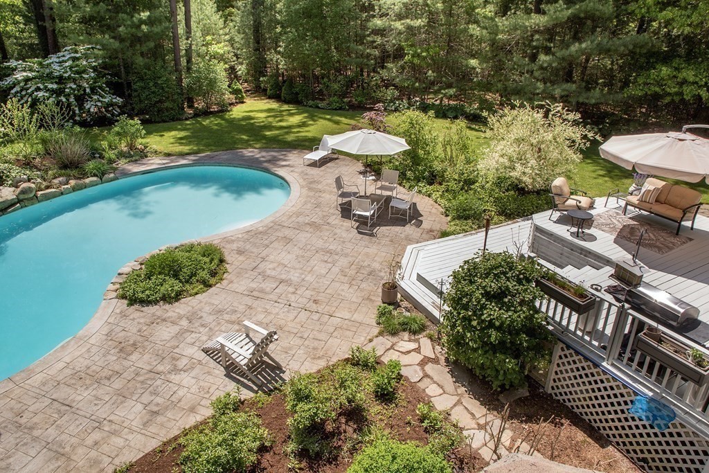 130 Union Bridge Road Duxbury, MA 02332 - Photo 27 of 33 an aerial view of a house with outdoor space