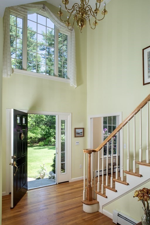 130 Union Bridge Road Duxbury, MA 02332 - Photo 3 of 33 a view of entryway with wooden floor and windows