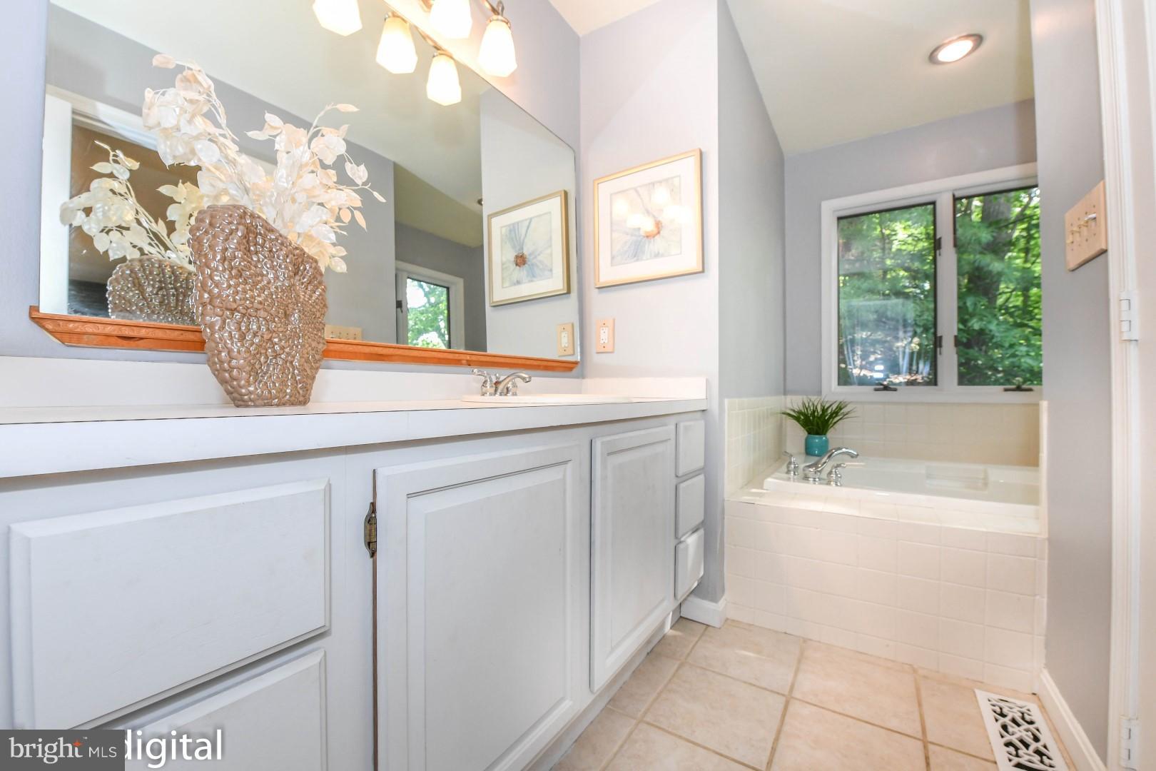 6712 West Lakeridge Road New Market, MD 21774 - Photo 17 of 30 Master bath with great soaking tub and views