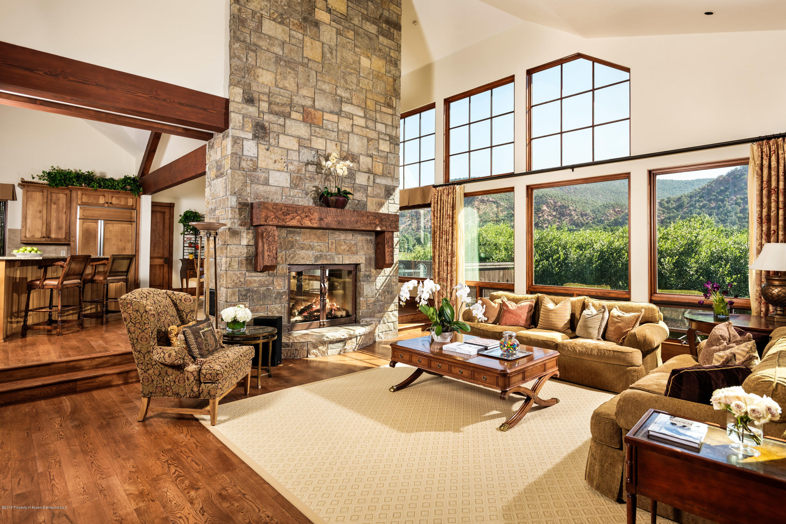 268 River's Bend Carbondale, CO 81623 - Photo 3 of 15 a living room with furniture and a large window