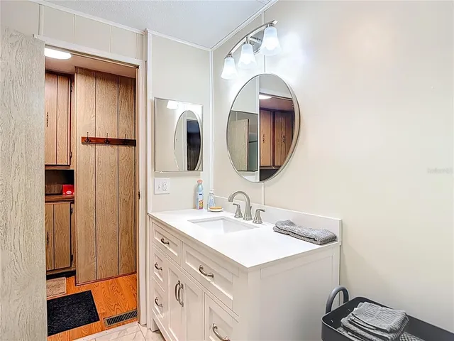 a view of a walk in closet