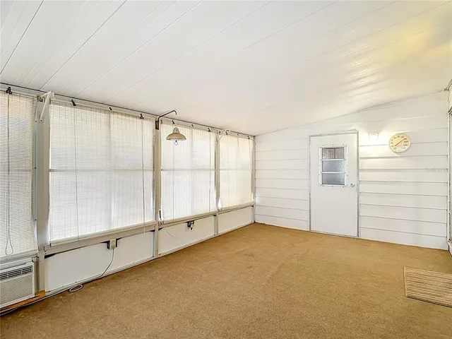 a view of swimming pool with a porch