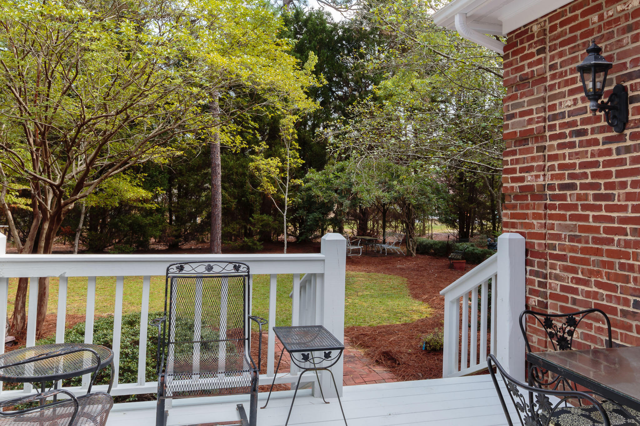 60 McDonald Road East Pinehurst, NC 28374 - Photo 5 of 31 Steps from deck to backyard