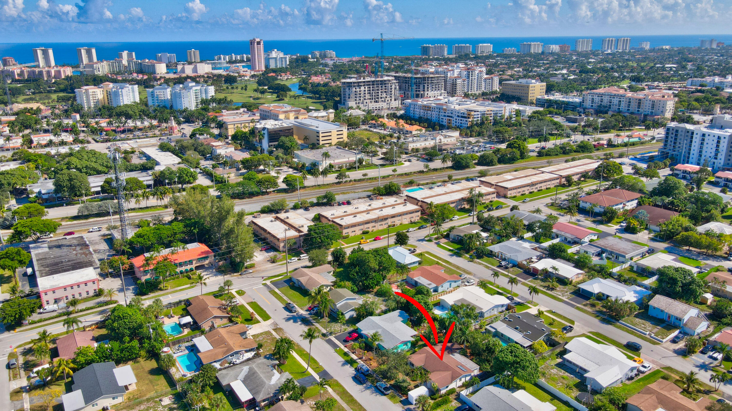 242 Southwest 4th Street Boca Raton, FL 33432 - Photo 27 of 28 Drone