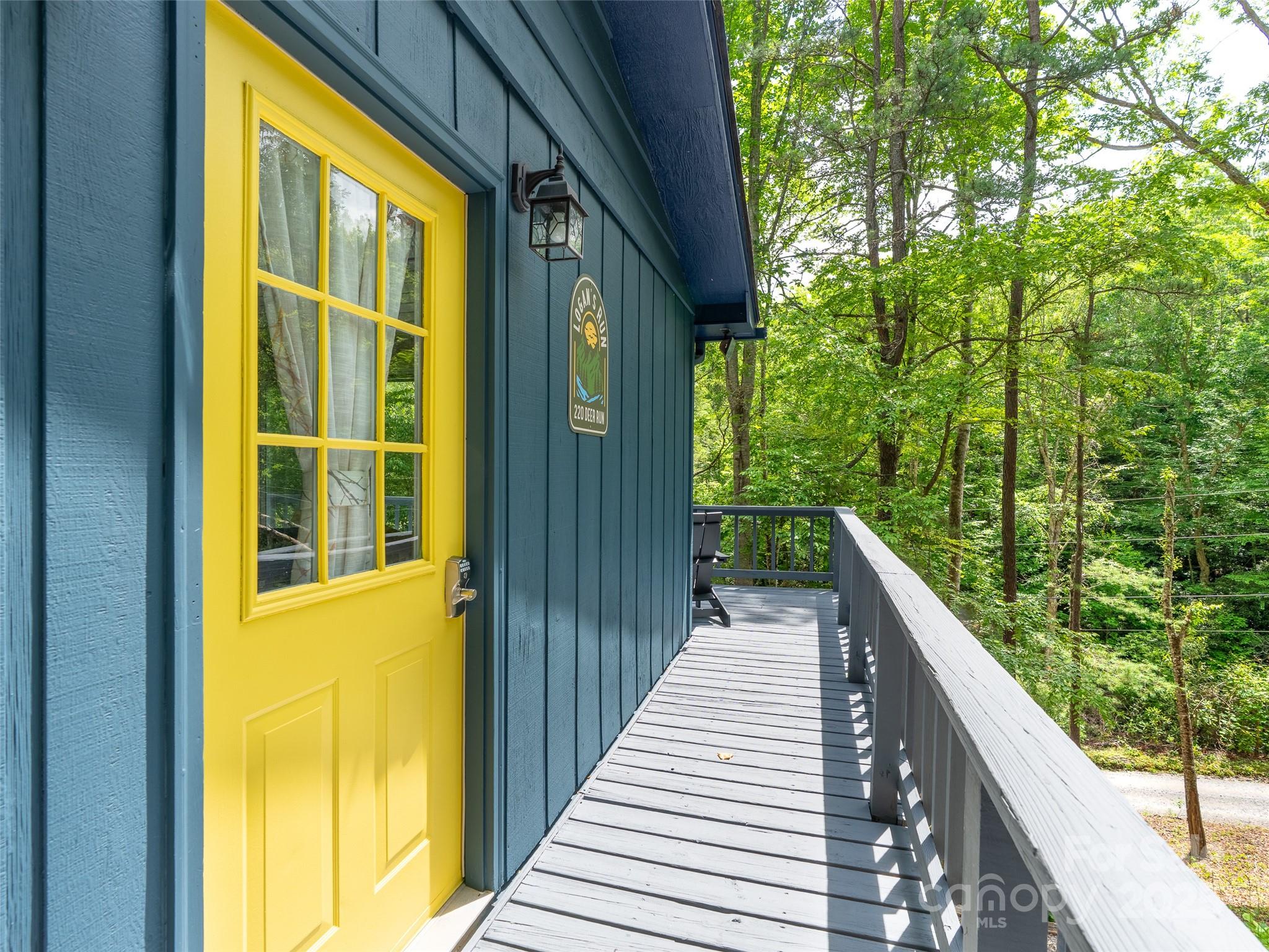 220 Deer Run Road Canton, NC 28716 - Photo 4 of 46 a view of balcony