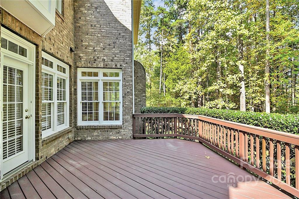 4080 Crepe Ridge Drive Denver, NC 28037 - Photo 28 of 34 a view of a wooden deck