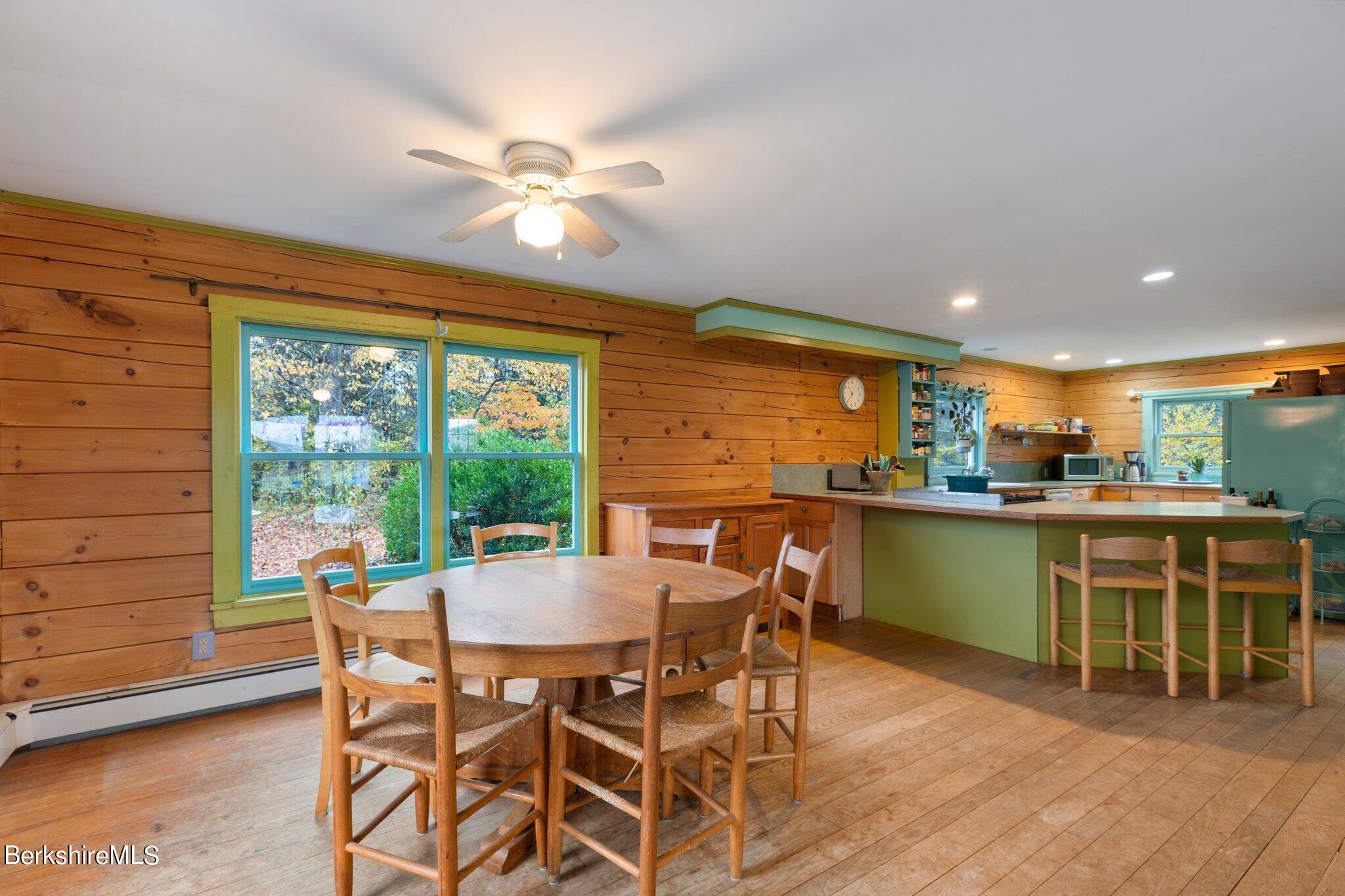 140 Windigo Road Windsor, MA 01026 - Photo 27 of 42 a view of a dining room with furniture window and outside view
