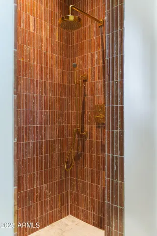 a view of bathroom with dual sinks