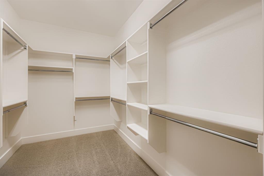 4432 Daisy Lane Prosper, TX 75078 - Photo 26 of 28 a view of an empty walk in closet