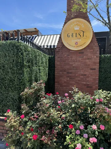 a view of a chairs and tables in a room