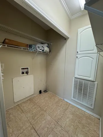 a view of empty room