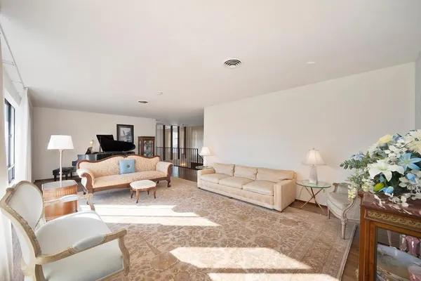 a bed room with a bed and a couch