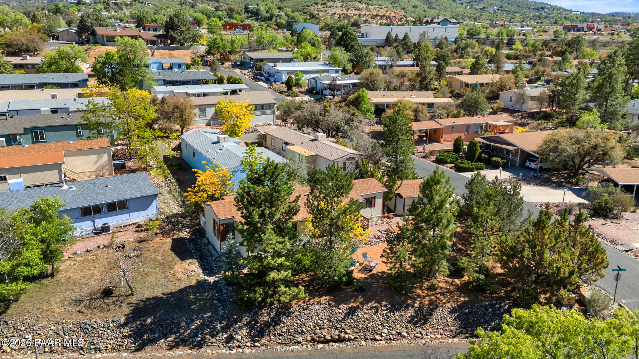 2222 River Trail Road Prescott, AZ 86301 - Photo 22 of 54 5-Aerial Side