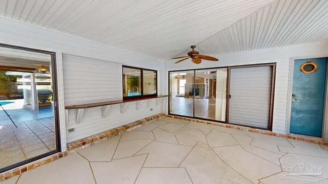 a view of an entryway