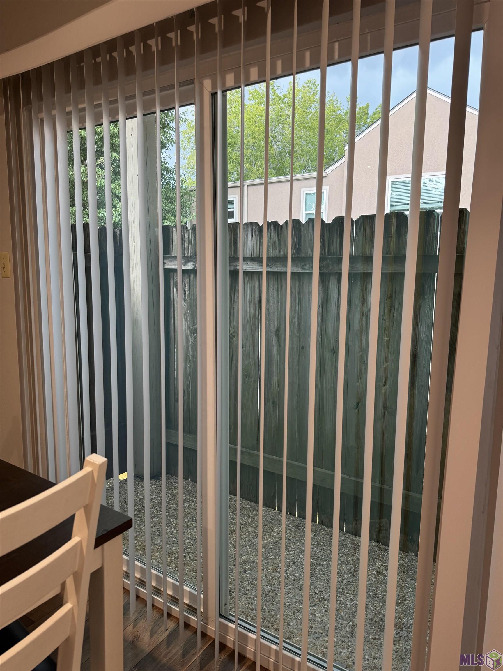 8155 Jefferson Highway, Unit 304 Baton Rouge, LA 70809 - Photo 9 of 19 Private Patio Large Enough for a BBQ Pit!