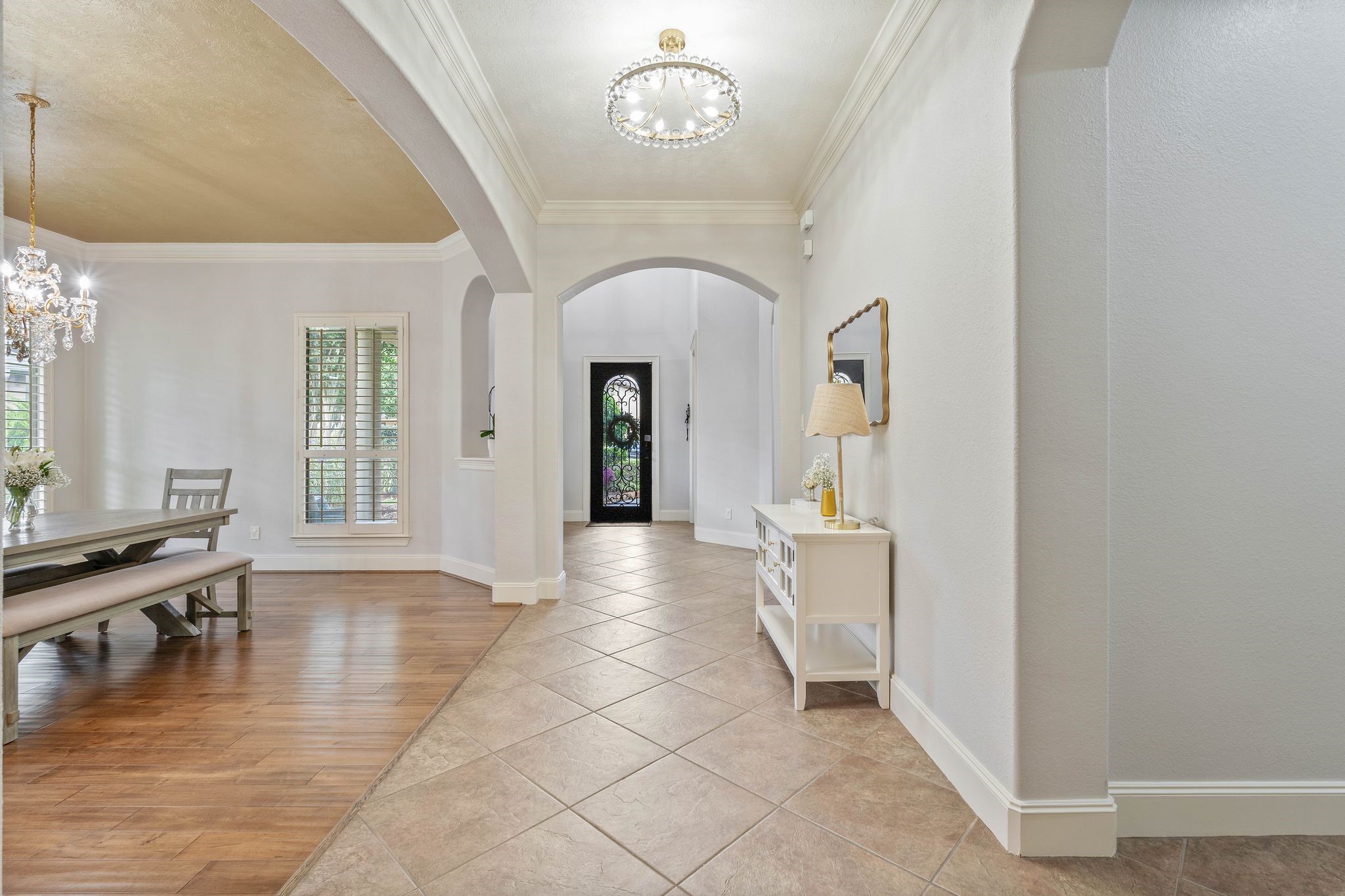 7603 Hogan Bridge Court Spring, TX 77389 - Photo 11 of 49 a view of an entryway with a workspace