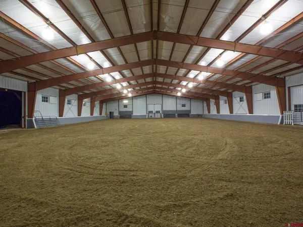 a view of swimming pool with mountain