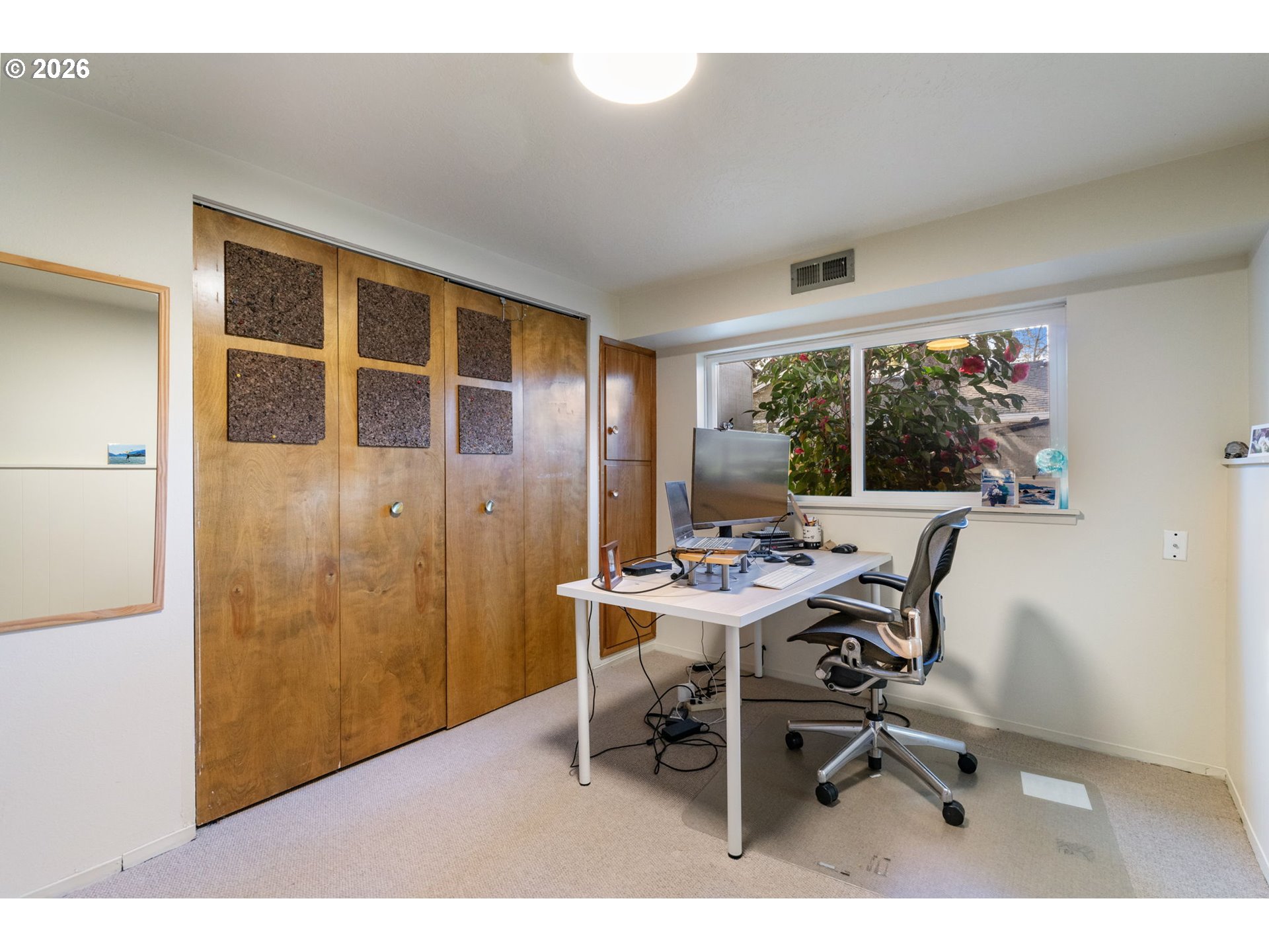 13410 Northwest Overton Street Portland, OR 97229 - Photo 34 of 48 a workspace with furniture window and outside view
