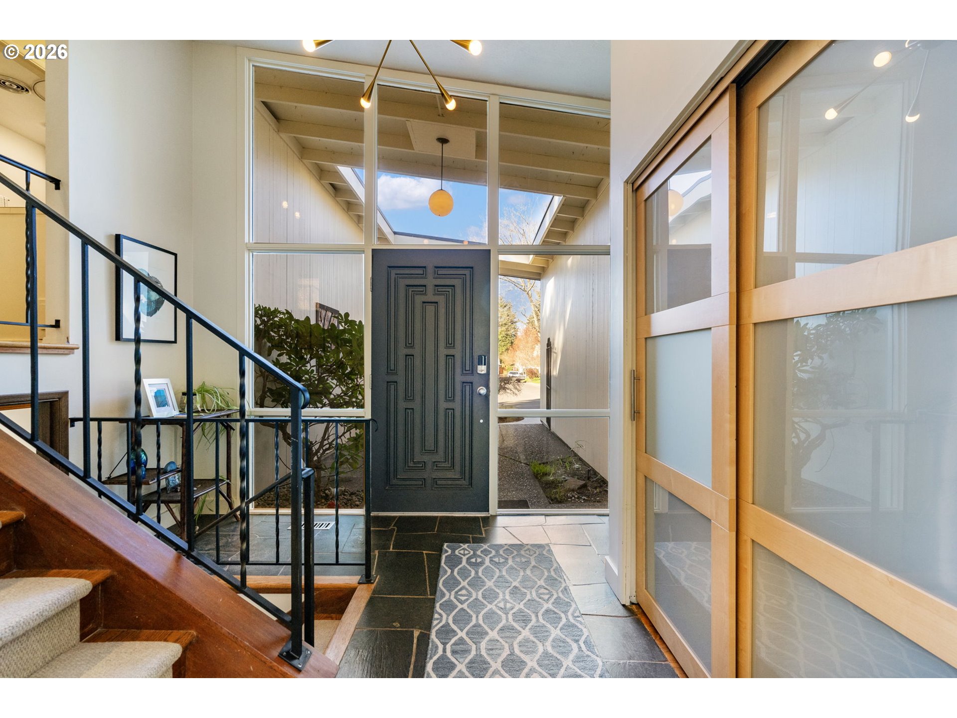 13410 Northwest Overton Street Portland, OR 97229 - Photo 5 of 48 a view of entryway and hall with wooden floor
