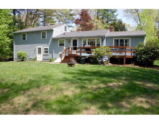18 White Road Wayland, MA 01778 - Photo 14 of 19 a view of a house with a patio
