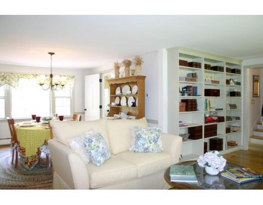 18 White Road Wayland, MA 01778 - Photo 10 of 19 a living room with furniture and a wooden floor