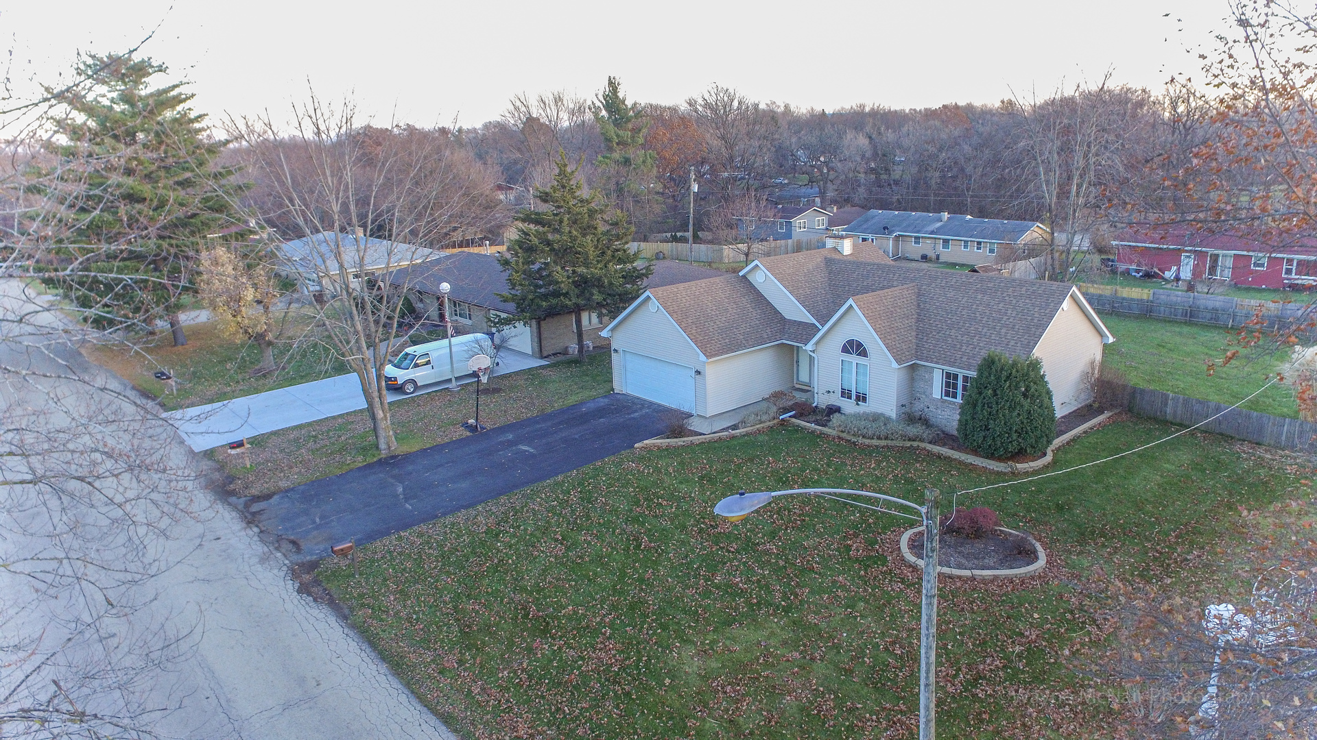 206 1/2 Redbud Drive Joliet, IL 60433 - Photo 2 of 34 an aerial view of a house