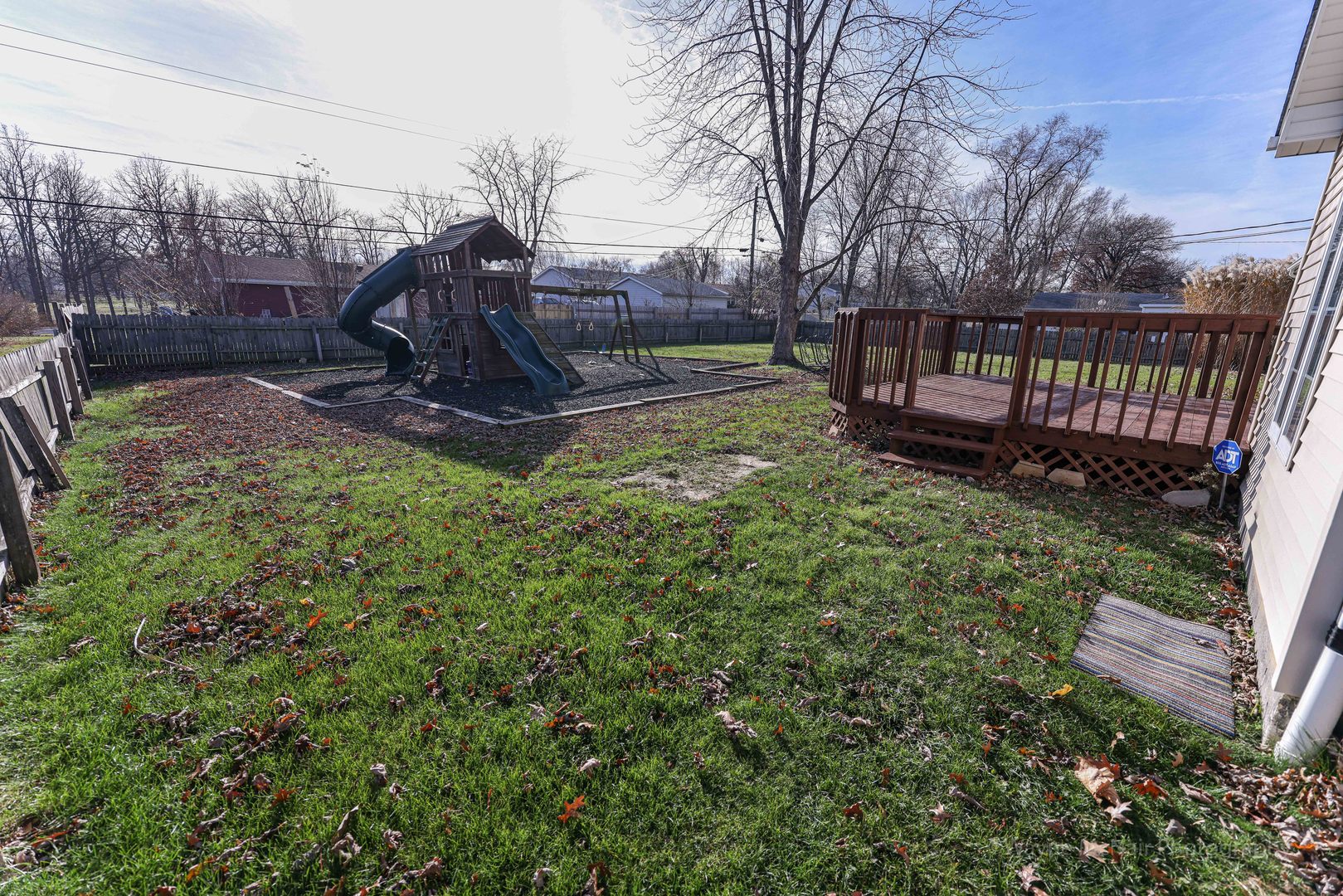 206 1/2 Redbud Drive Joliet, IL 60433 - Photo 30 of 34 a view of a backyard with a garden